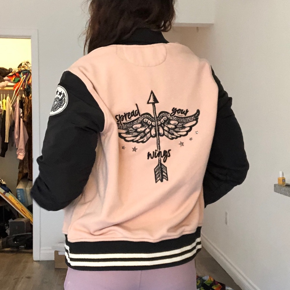 Red Valentino baseball/bomber jacket. Size XS